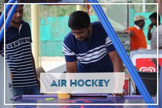 air hockey